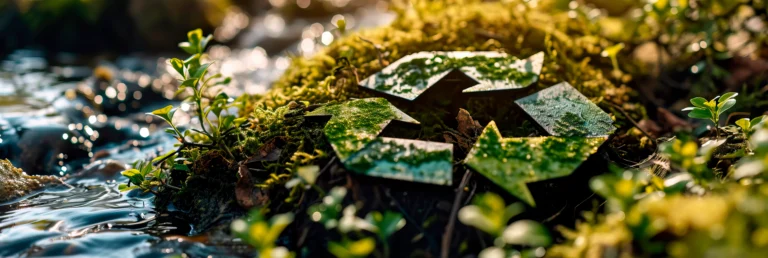 Musgo de páramo cubierto de gotas de agua
